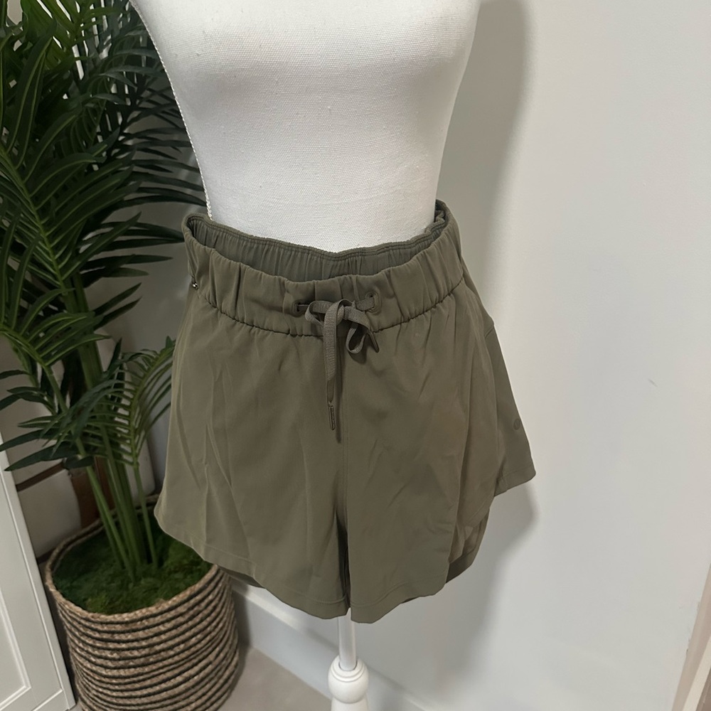 Lululemon Olive Green Women's Shorts